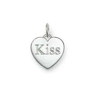 Heart "Kiss" Pendant