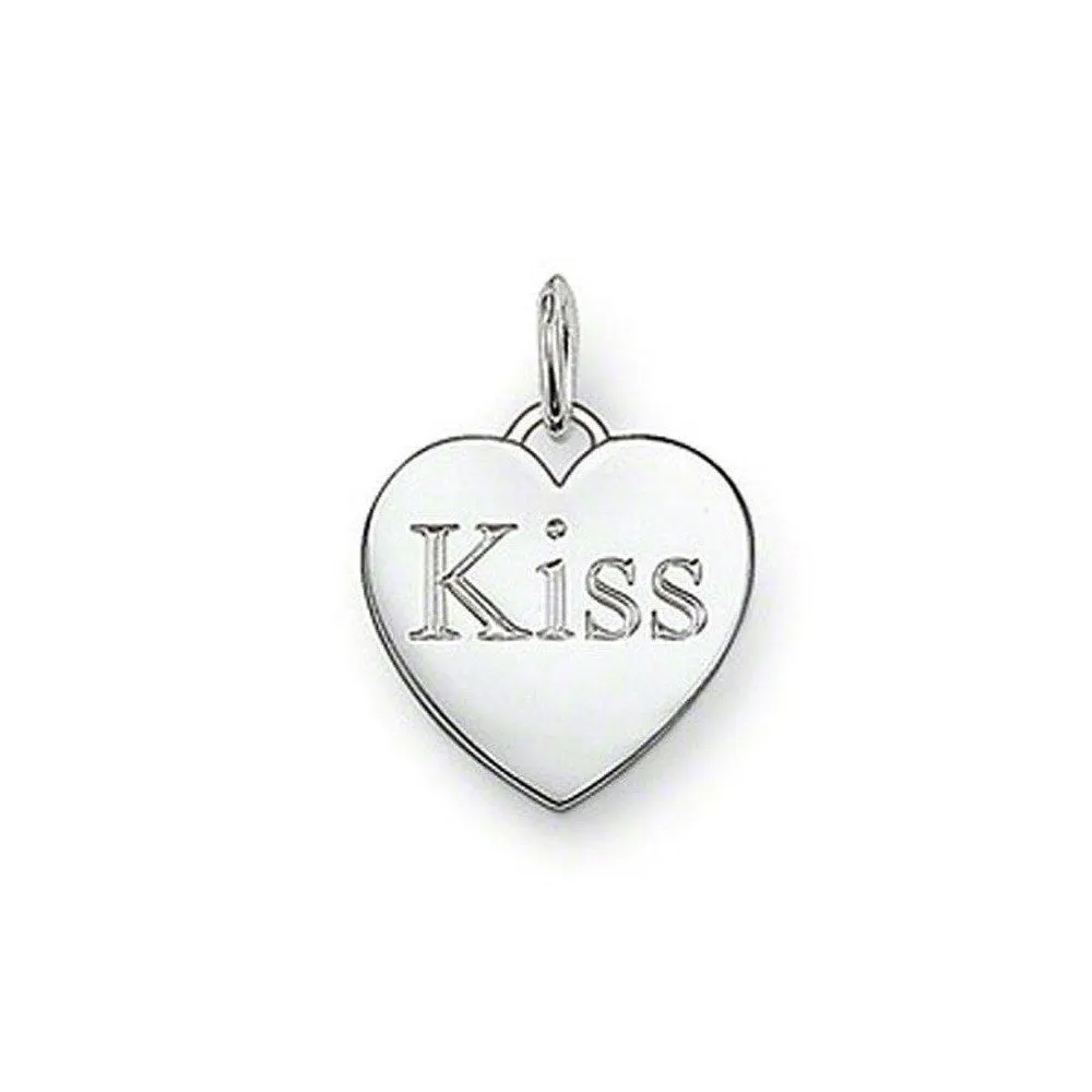 Heart "Kiss" Pendant