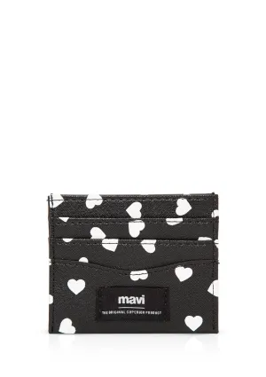 Hearts Printed Card Holder