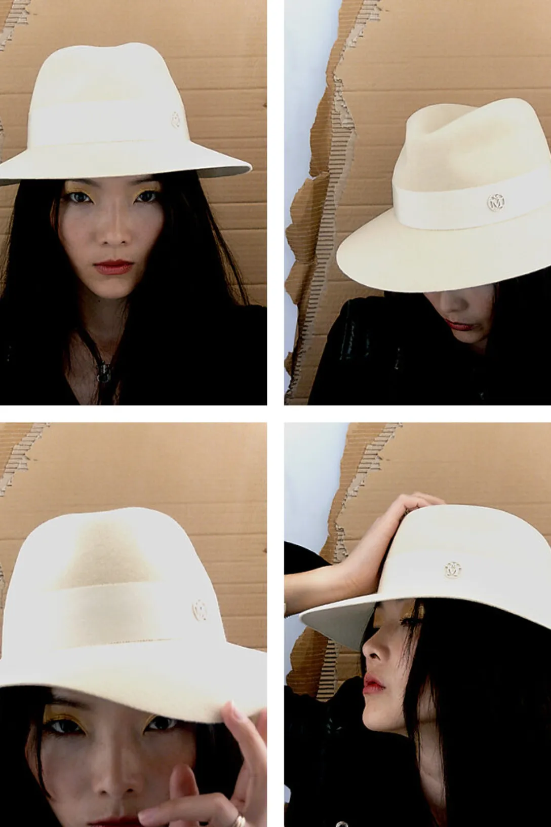 Henrietta Fedora Felt | Seed Pearl