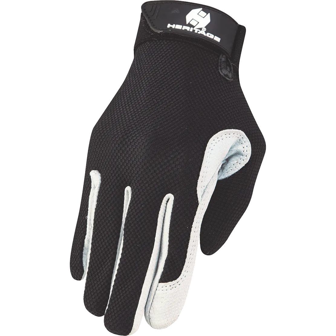 Heritage Tackified Performance Glove-Black/White