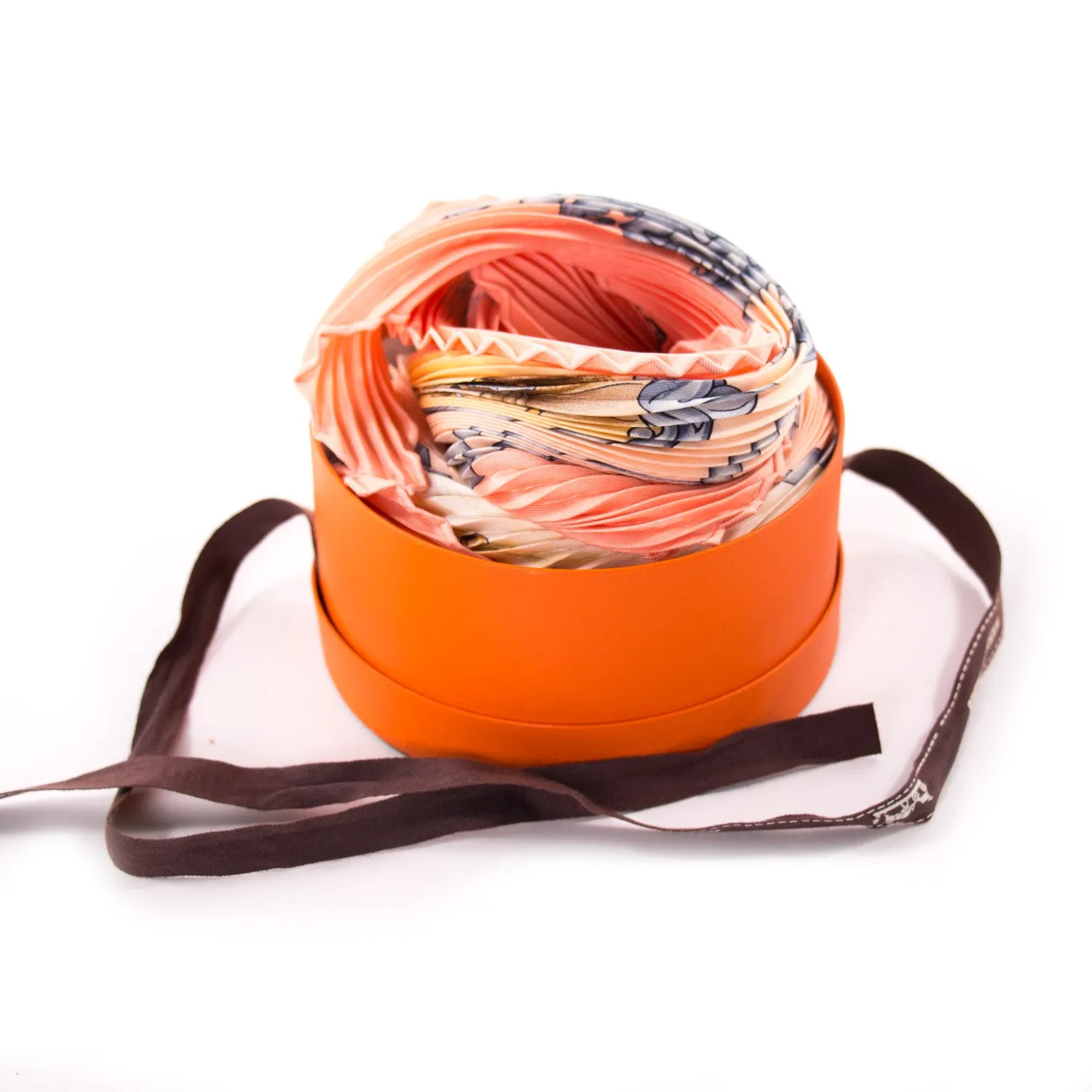 Hermes Les Cheavaux Des Moghols Printed Silk Scarf