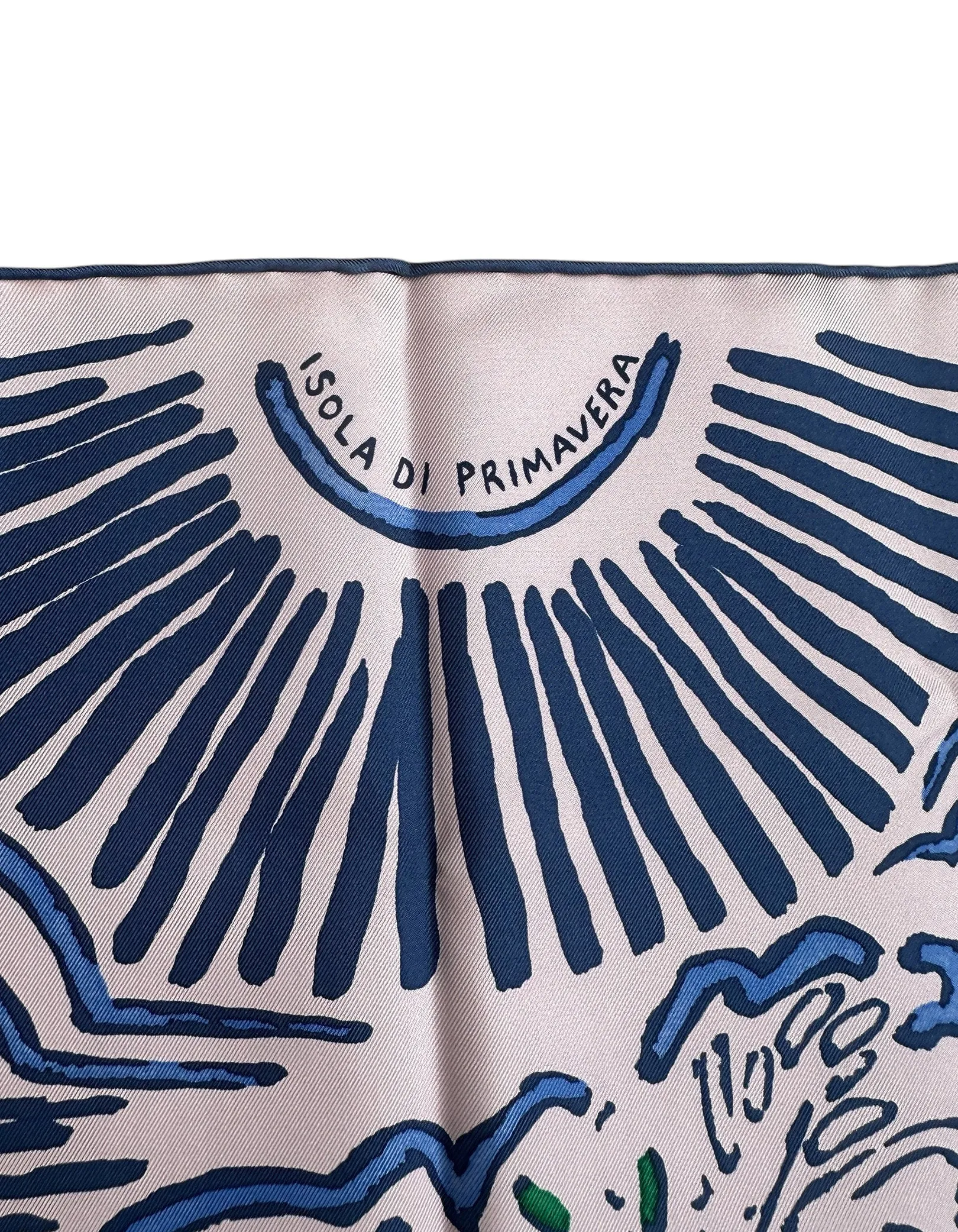 Hermes NEW Isola di Primavera 90cm Silk Scarf