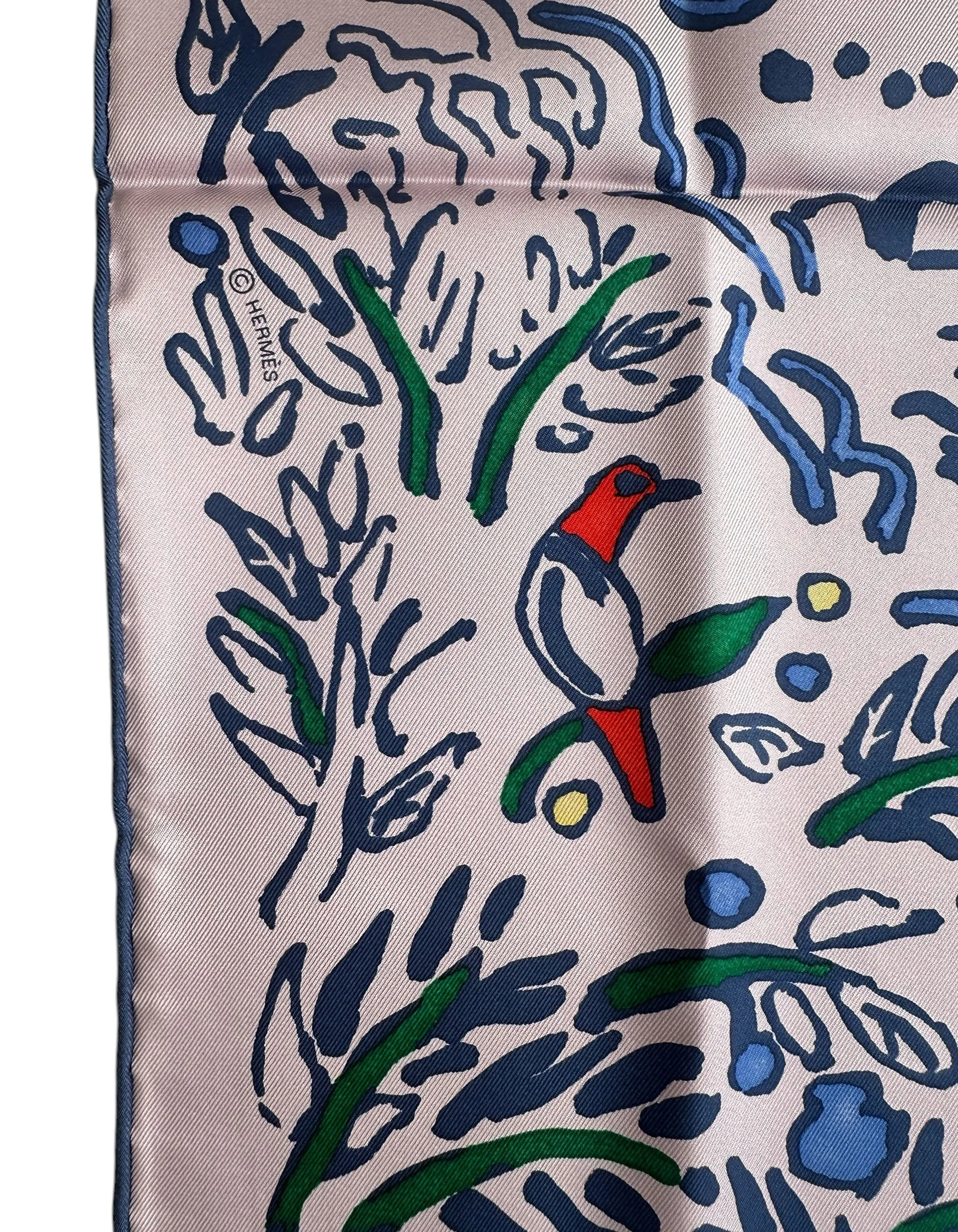 Hermes NEW Isola di Primavera 90cm Silk Scarf