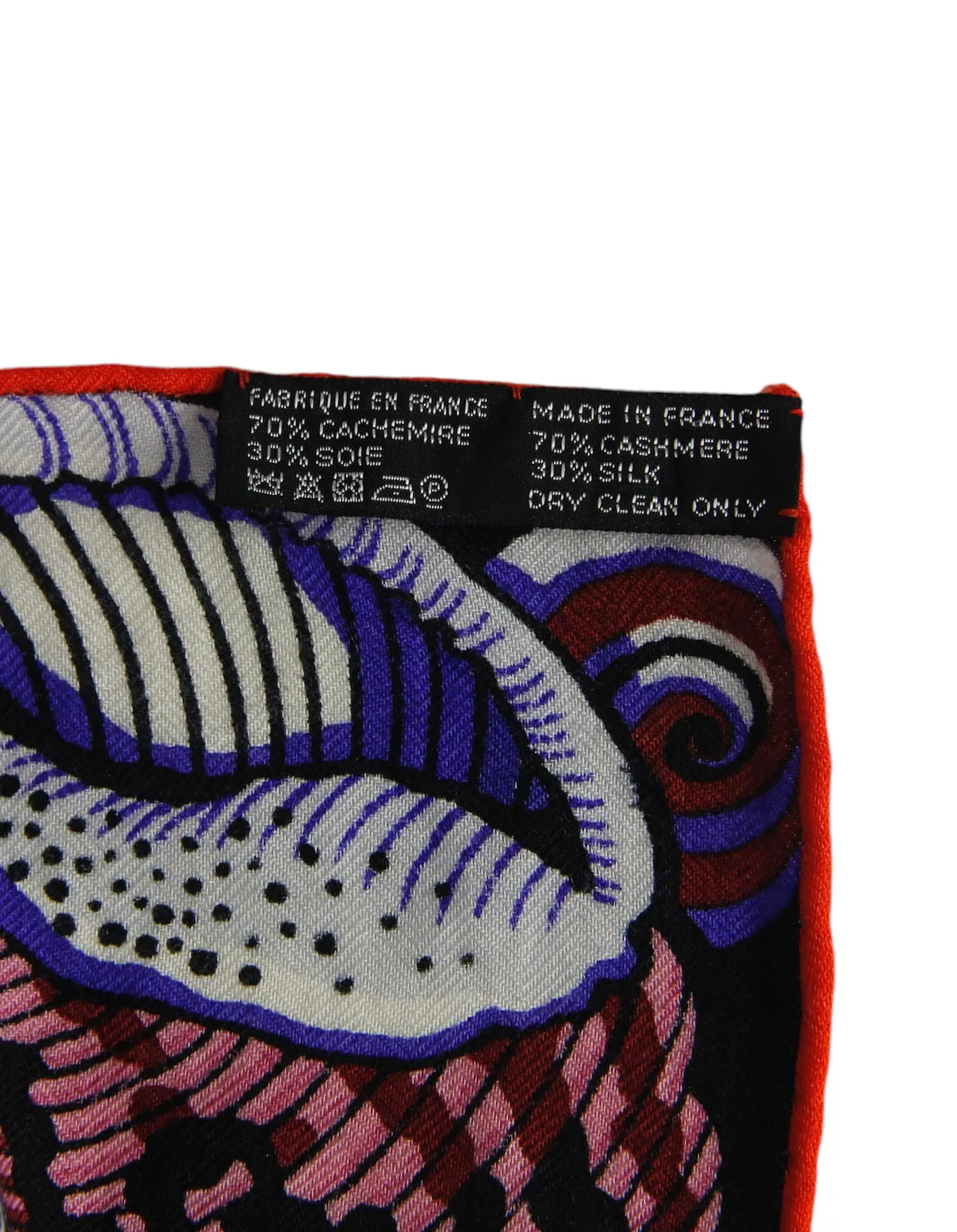 Hermes Sieste Au Paradis 140 Silk/ Cashmere Shawl