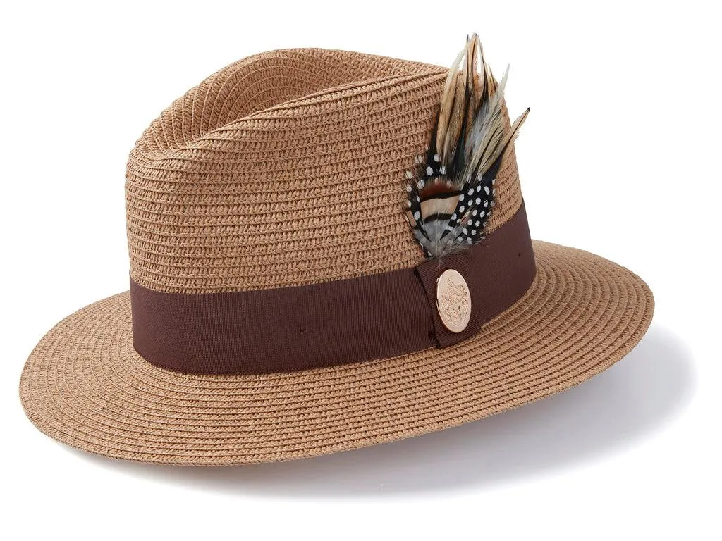 Hicks & Brown Womens Aldeburgh Fedora - Natural or Cream
