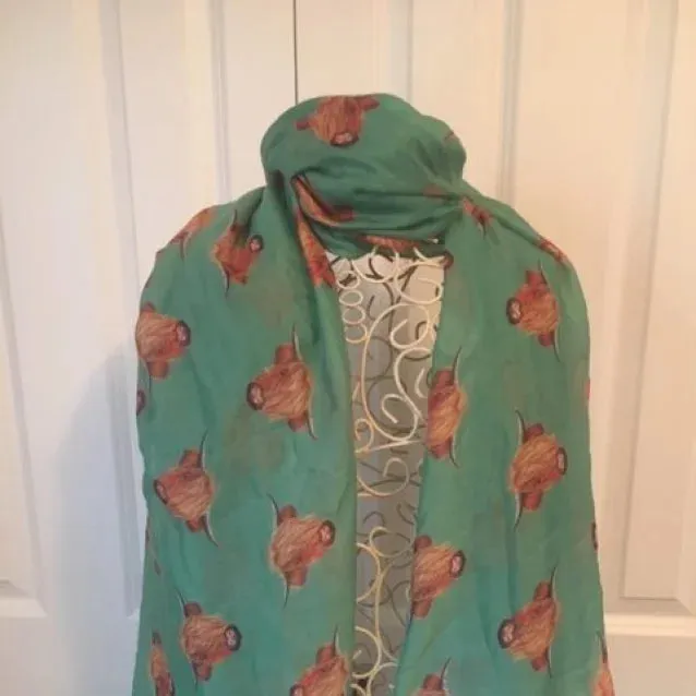 Highland Cow Blend Scarf