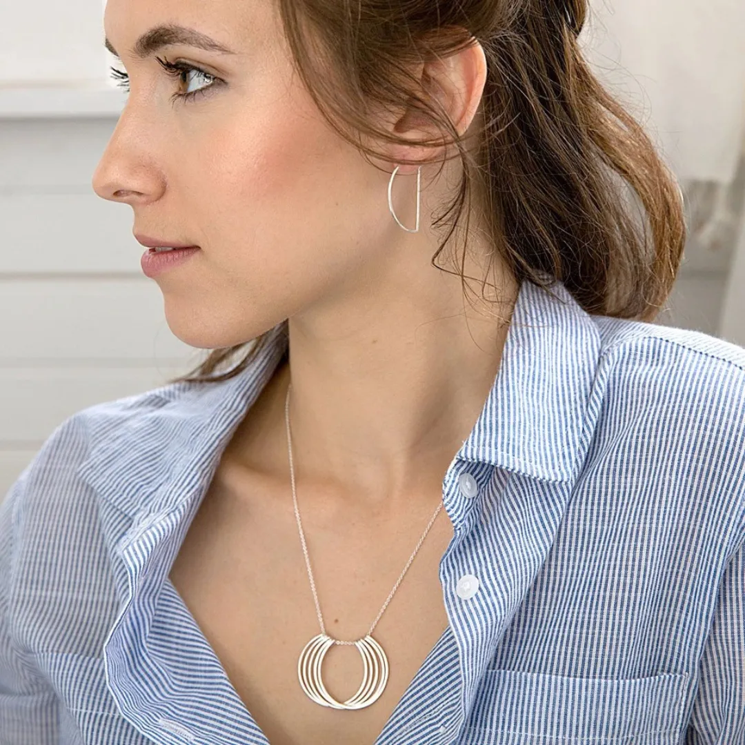 Honey Petals Necklace in Gold Filled
