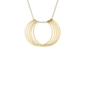 Honey Petals Necklace in Gold Filled