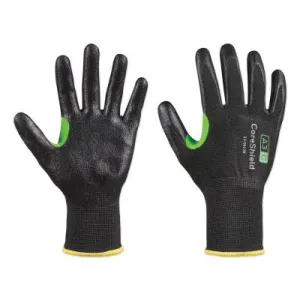 Honeywell CoreShield™ A3/C Coated Cut Resistant Gloves, 10/XL, HPPE/Basalt, Smooth Nitrile, 13 ga, Black, 23-0913B/10XL
