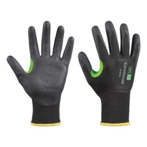 Honeywell CoreShield™ A4/D Coated Cut Resistant Gloves, 6/XS, HPPE/Steel, Nitrile Micro-Foam, 18 ga, Black, 24-9518B/6XS