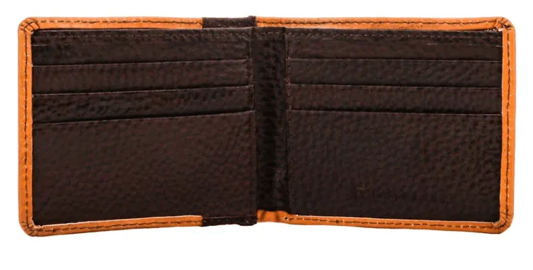 Hooey Men's Nop Notch Bifold Wallet HBF008-TNBR