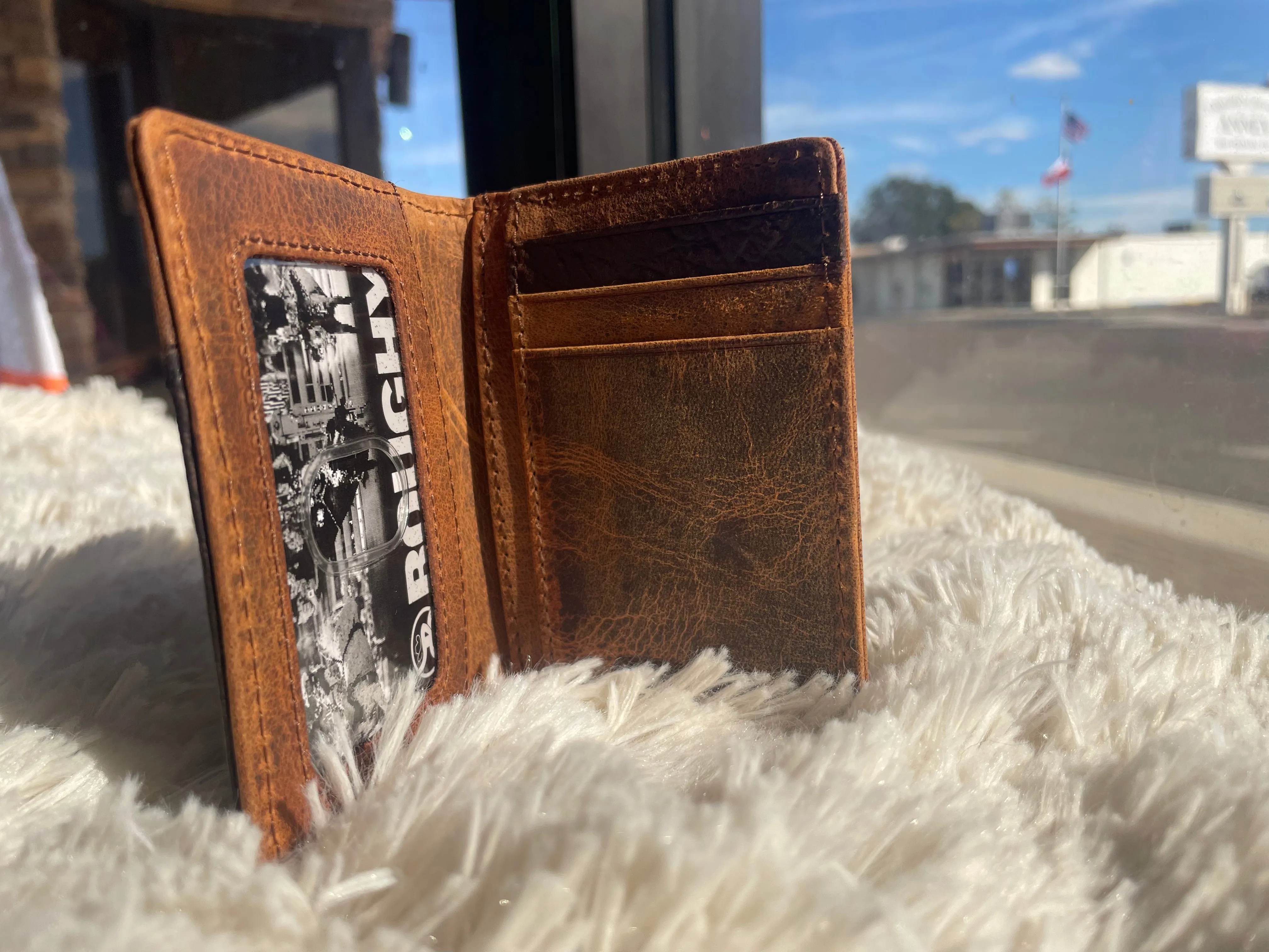 Hooey Tahonta Roughy Bifold Money Clip