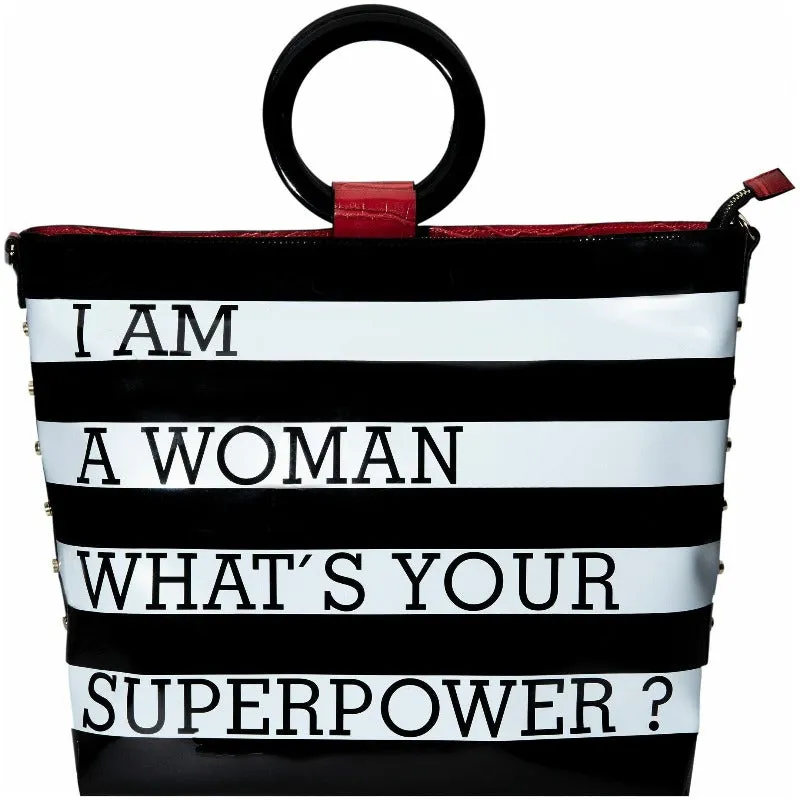 I am a woman.  What's your's superpower? handbag (3 Styles)