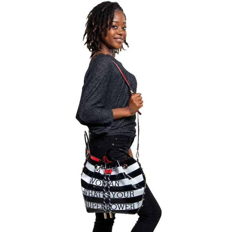 I am a woman.  What's your's superpower? handbag (3 Styles)