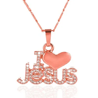 I Love Jesus Necklace