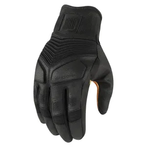 Icon 1000 Nightbreed Mens Motorcycle Short Textile Glove