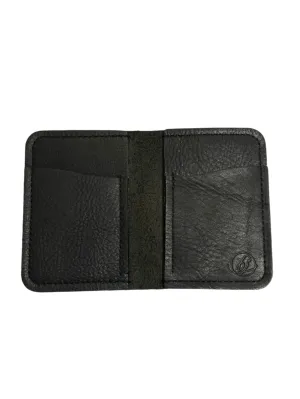 IGUACA -Simple vertical wallet - Black