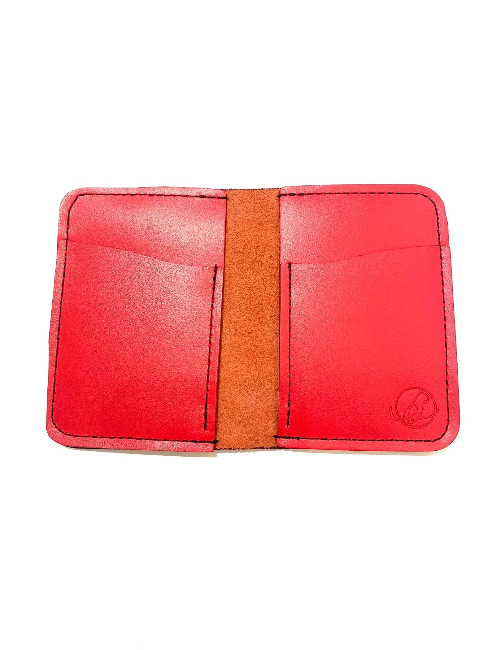 IGUACA - Simple vertical wallet- Red Faeda