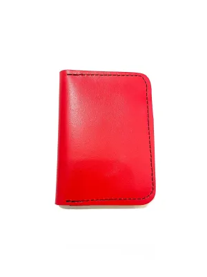 IGUACA - Simple vertical wallet- Red Faeda