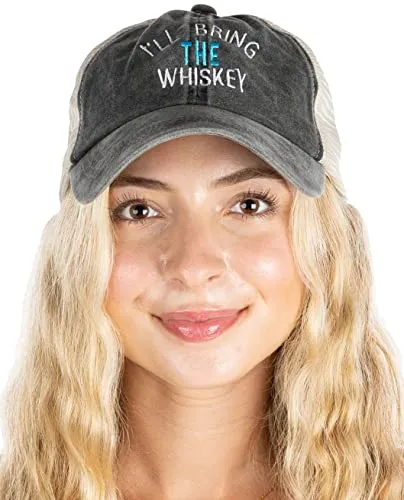 I'll Bring The - Cotton Mesh Baseball Cap by Funky Junque