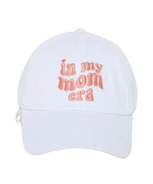 In my Mom Era- white dad hat