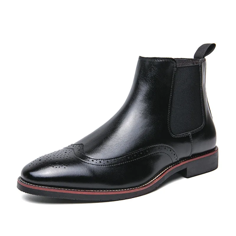 INSTOCK-Cross-border British style short boots