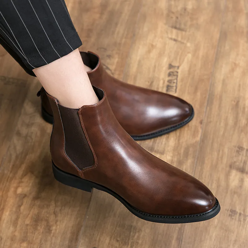 INSTOCK-Cross-border British style short boots