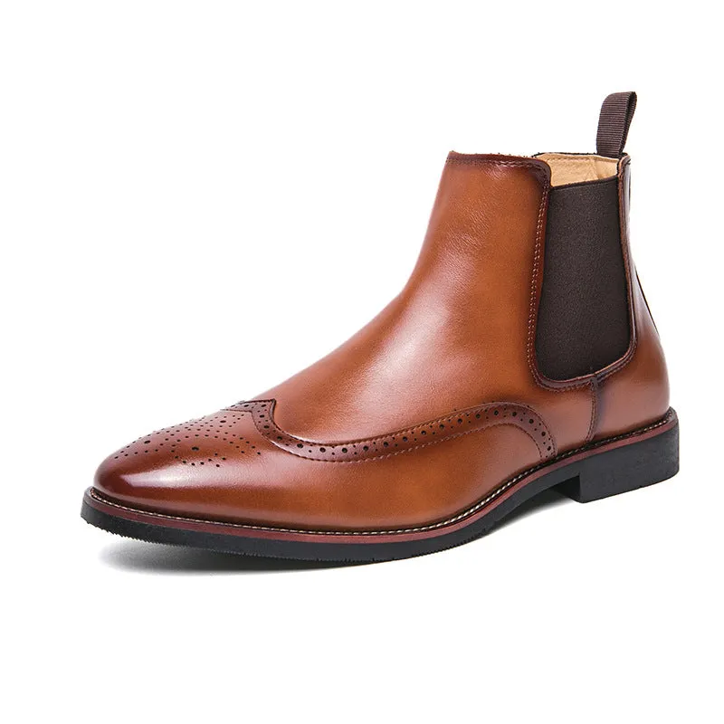 INSTOCK-Cross-border British style short boots