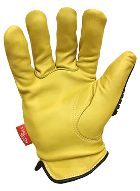 Ironclad 360 Degree Cut Leather Impact Work Gloves - Wheat - ILD-IMPC5