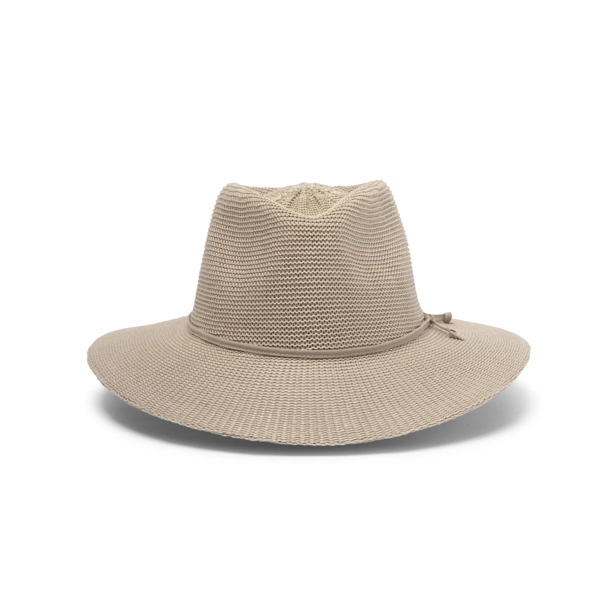 Jacqui Mannish Hat - Stone