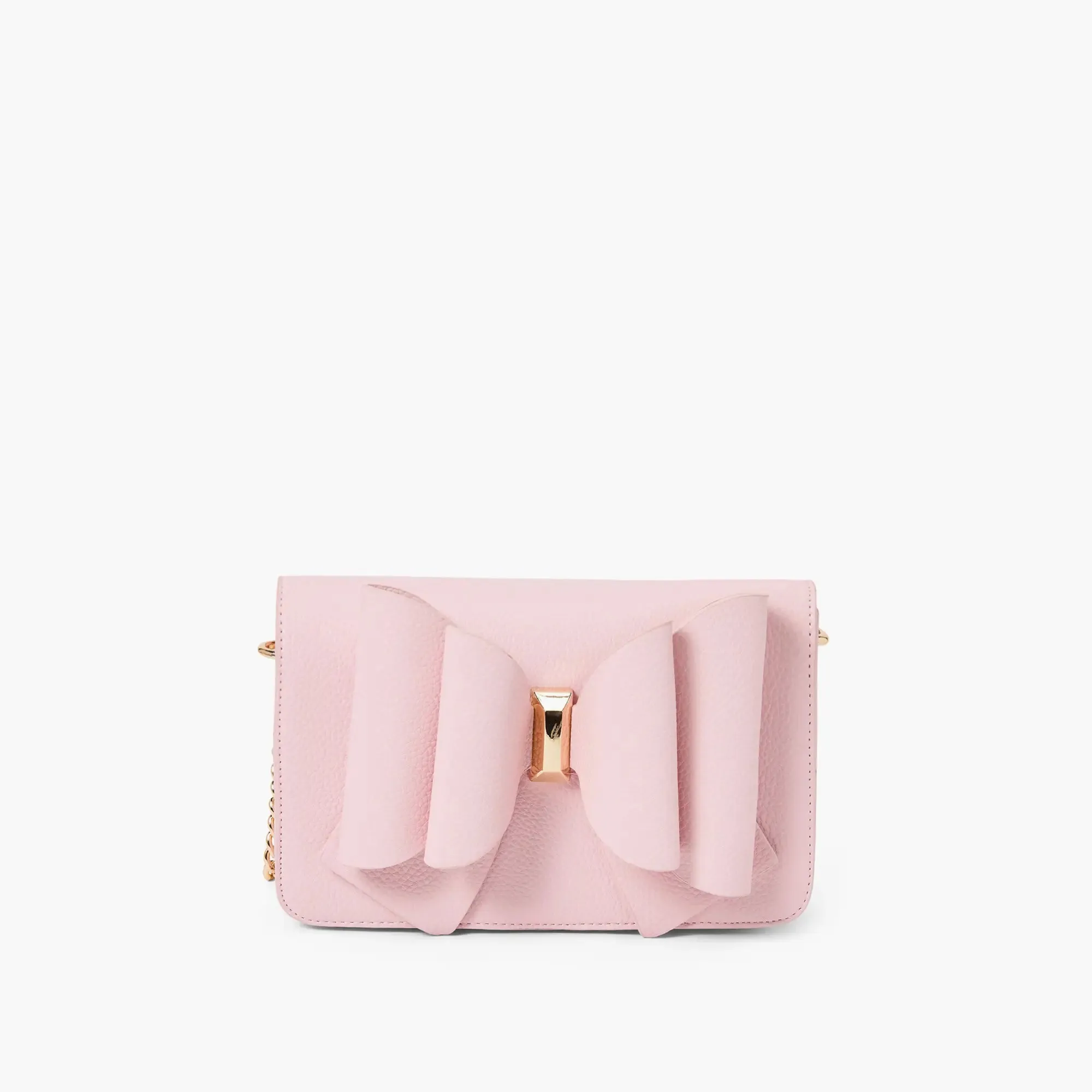 Jane Overflap Bow Crossbody  Bag