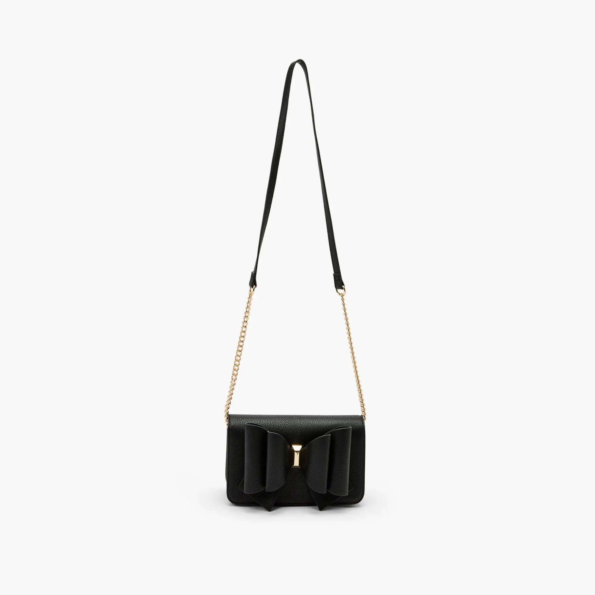 Jane Overflap Bow Crossbody  Bag