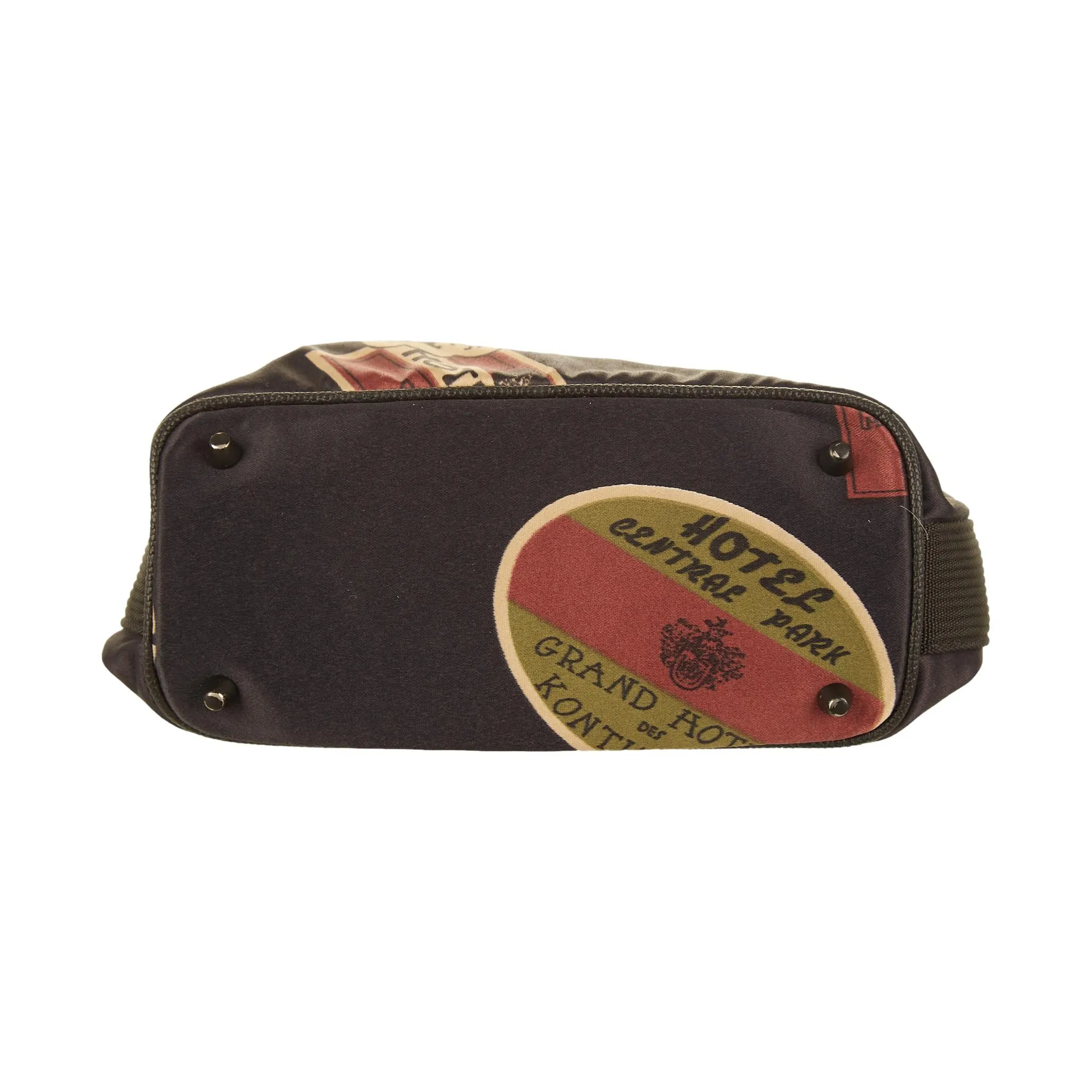 Jean Paul Gaultier Black Patchwork Shoulder Bag