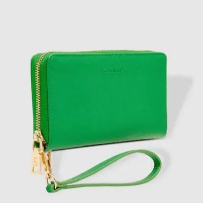 Jessica Wallet - Apple Green