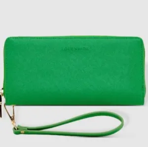 Jessica Wallet - Apple Green