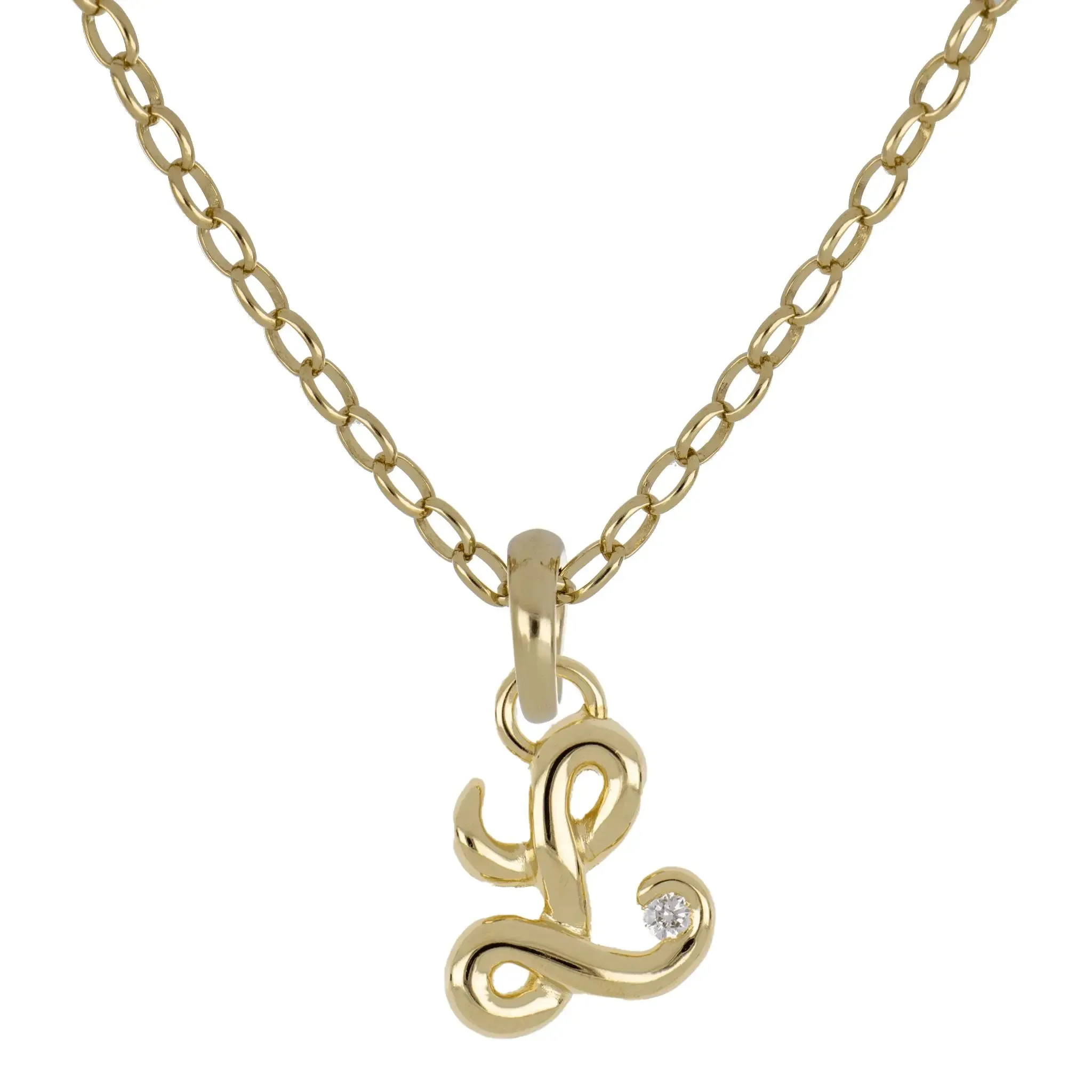 John Medeiros Jewelry Collections Initials Necklaces