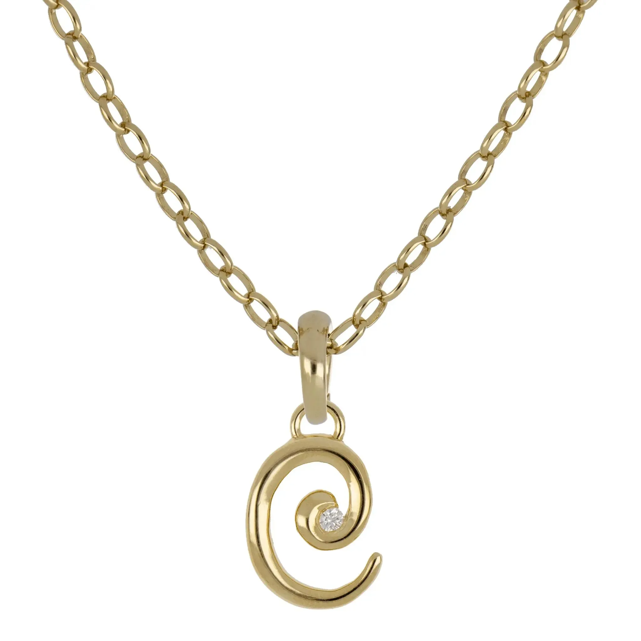 John Medeiros Jewelry Collections Initials Necklaces