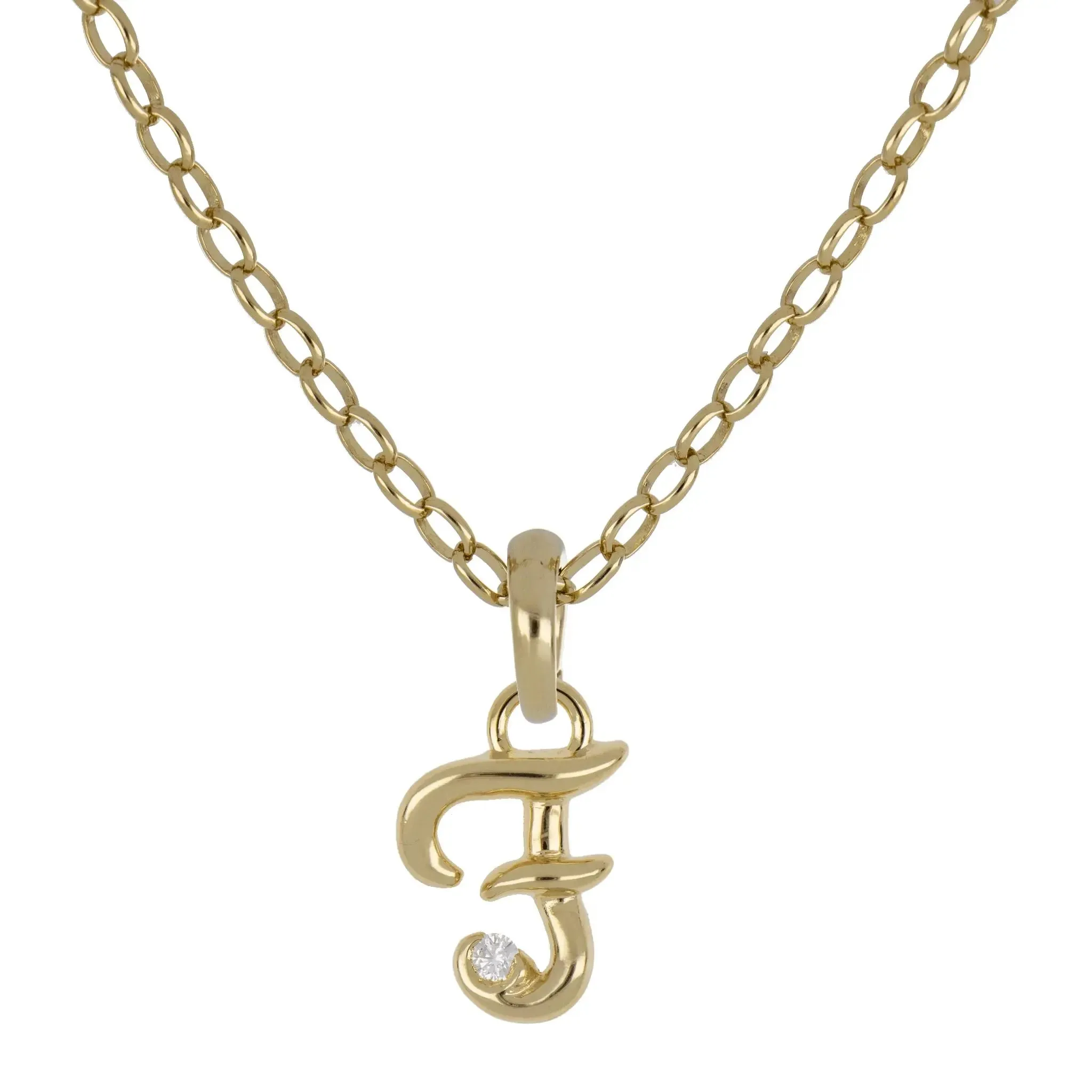 John Medeiros Jewelry Collections Initials Necklaces