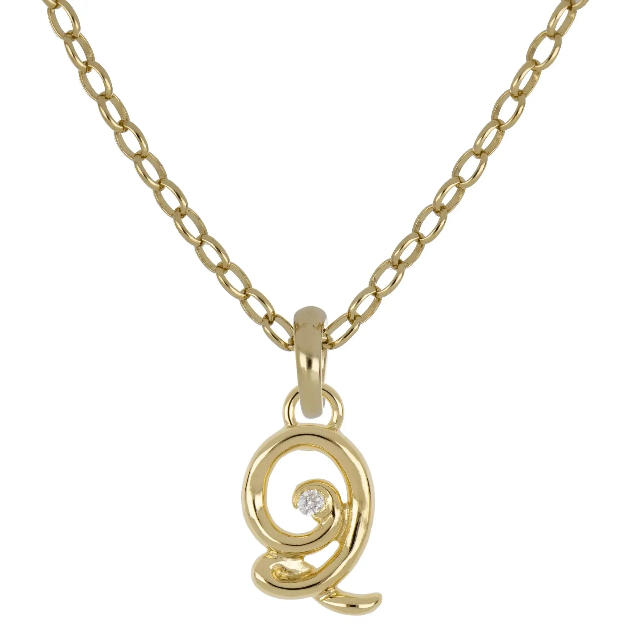 John Medeiros Jewelry Collections Initials Necklaces