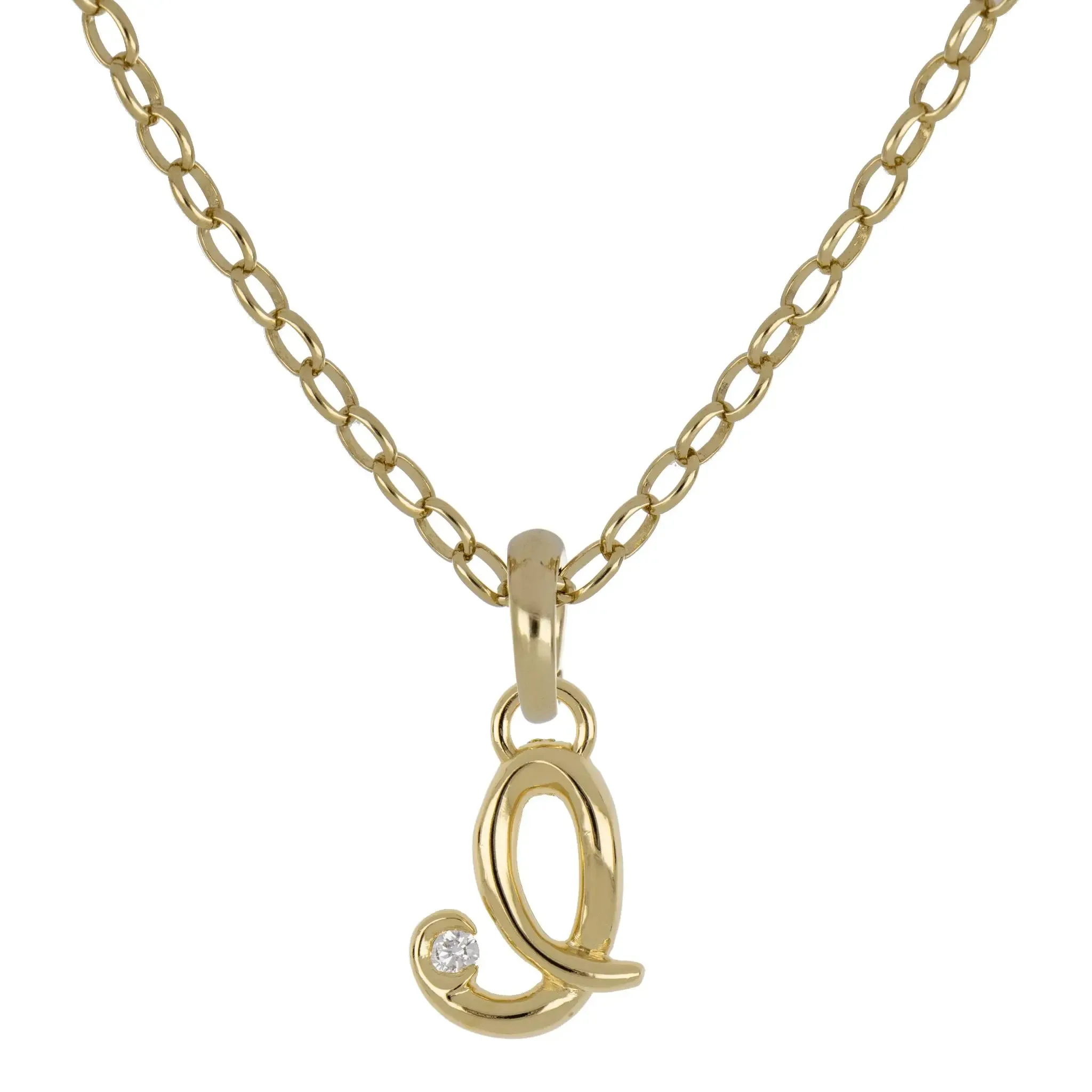 John Medeiros Jewelry Collections Initials Necklaces