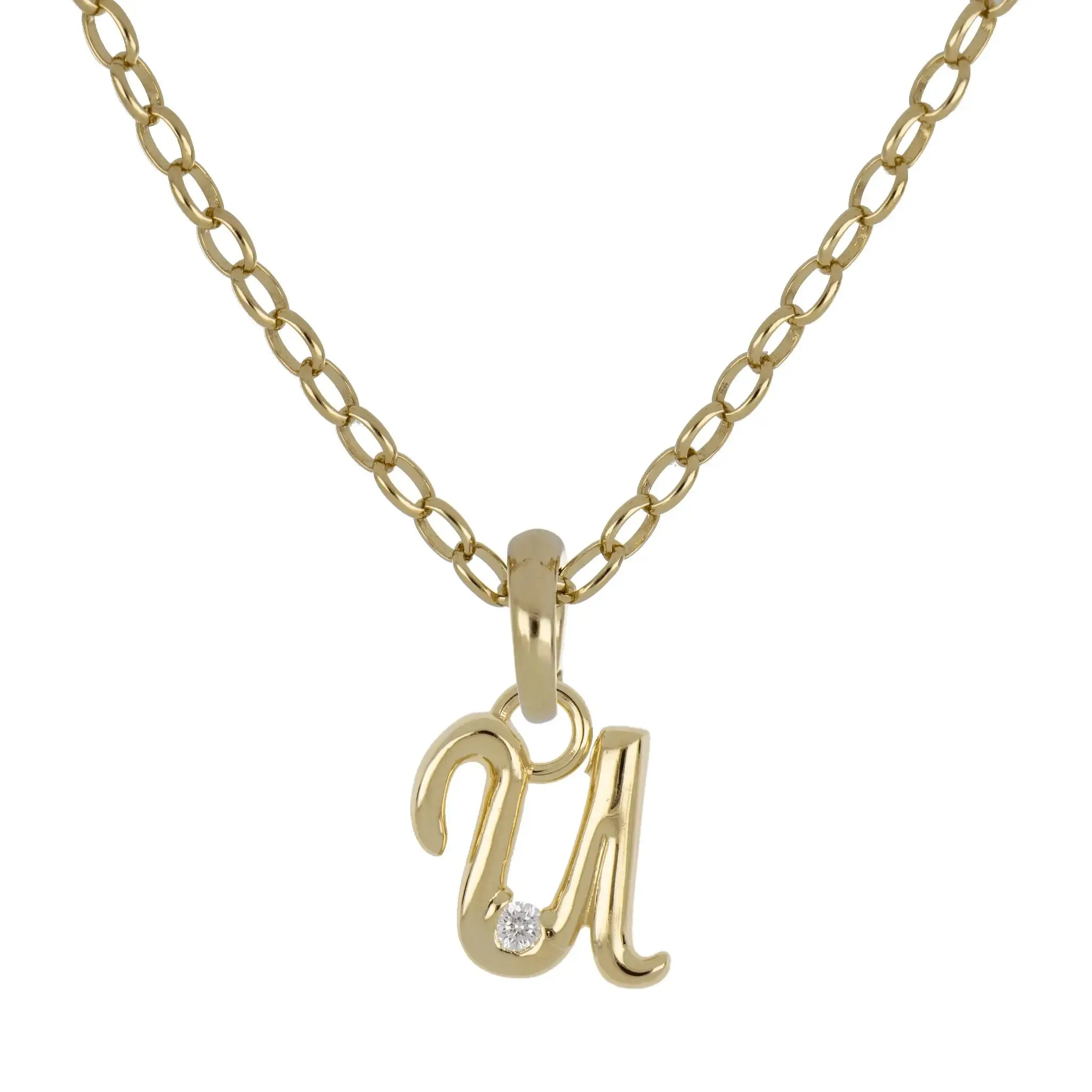 John Medeiros Jewelry Collections Initials Necklaces