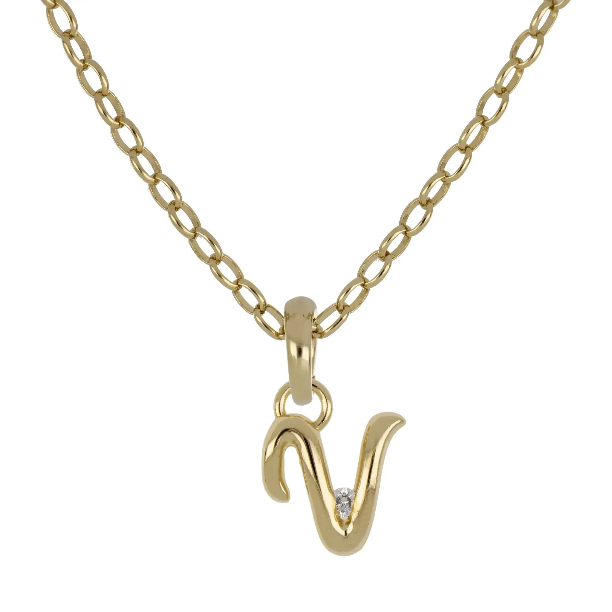 John Medeiros Jewelry Collections Initials Necklaces