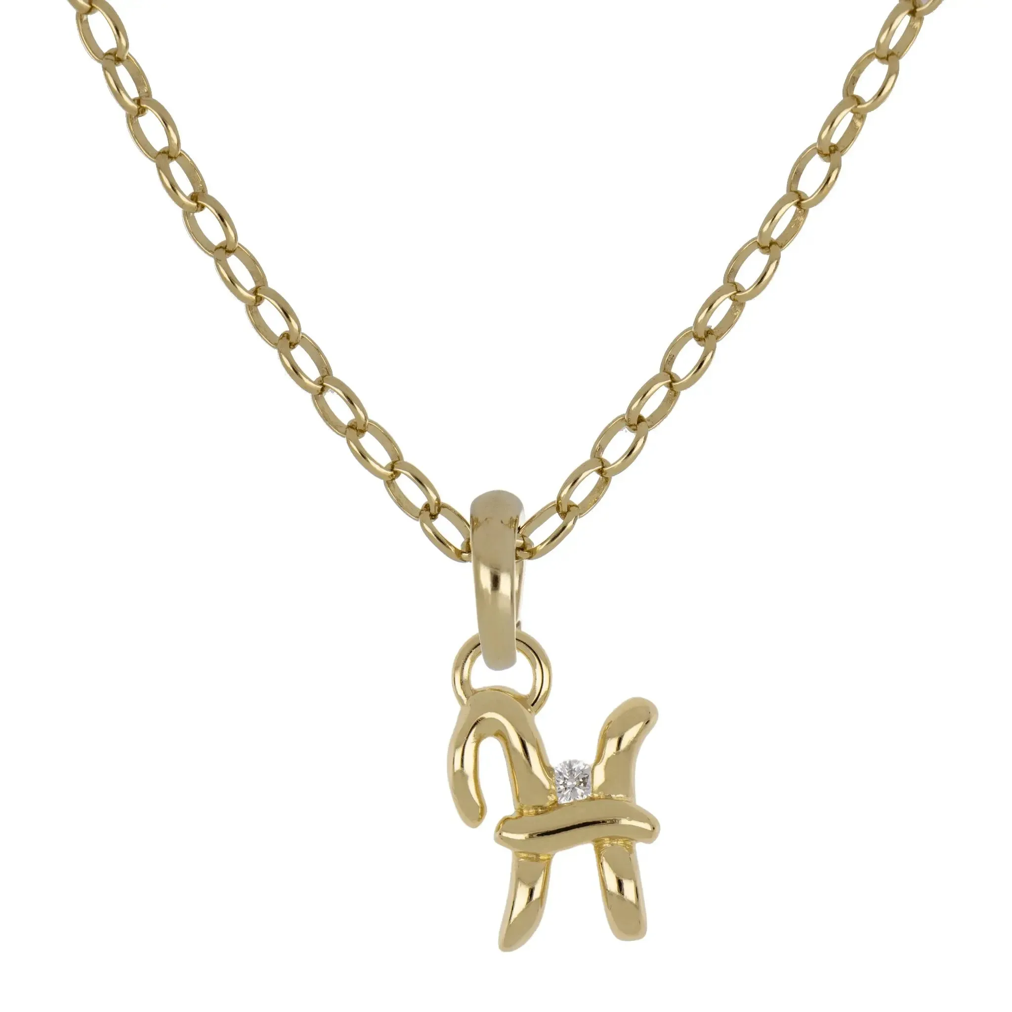 John Medeiros Jewelry Collections Initials Necklaces