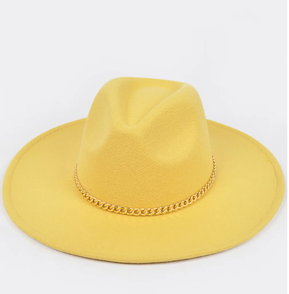 JUNE CHAIN FEDORA
