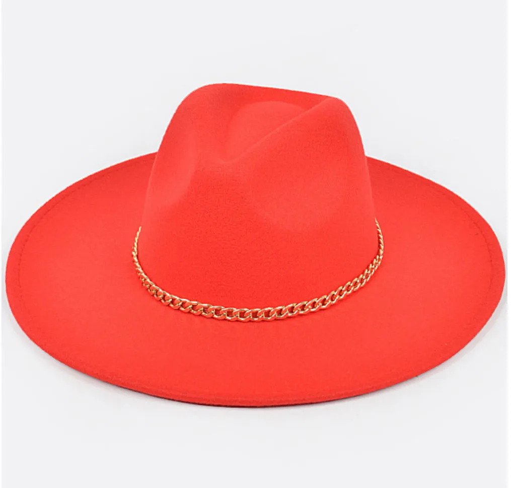 JUNE CHAIN FEDORA