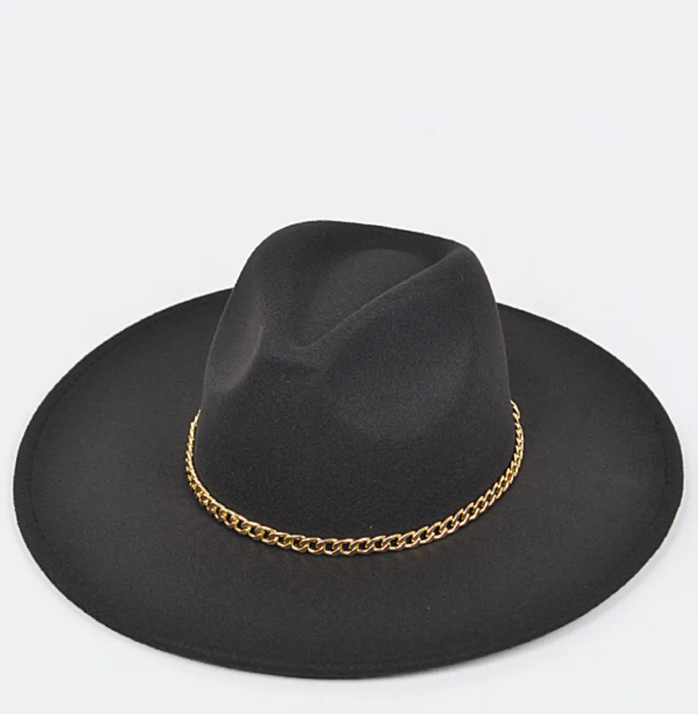 JUNE CHAIN FEDORA