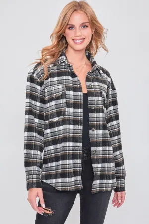 Junior Plaid Shacket 6 Pack