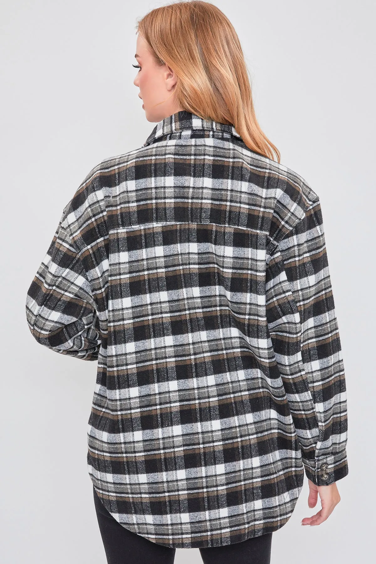 Junior Plaid Shacket 6 Pack