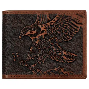 Justin Eagle with Arrows Large Bifold Wallet